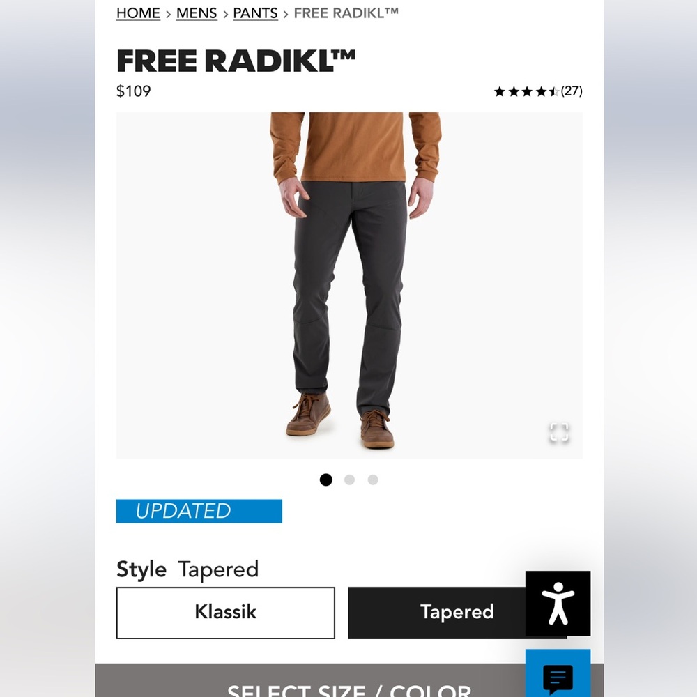 Kuhl Free Radikl pants